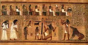 Anubis Weighing the Heart