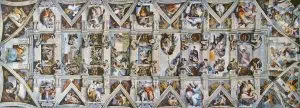 Sistine Chapel Ceiling by Michelangelo