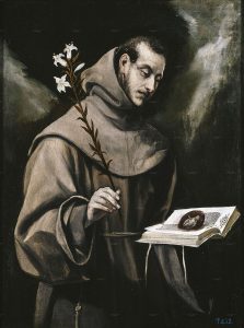 St. Anthony of Padua by El Greco