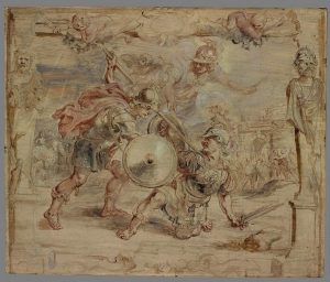 The Death of Hector by Paul Rubens