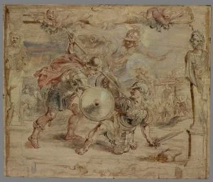The Death of Hector by Paul Rubens