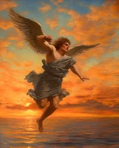 The fall of Icarus by GLH