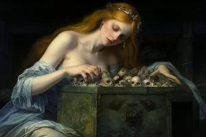 Pandora Opening the Box by glh