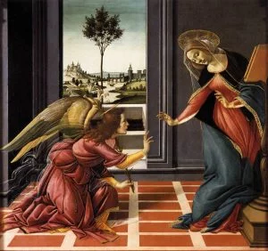 Botticelli's The Annunciation