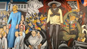 José Clemente Orozco - The Epic of American Civilization mural at Dartmouth College