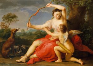 Pompeo Batoni's Diana and Cupid