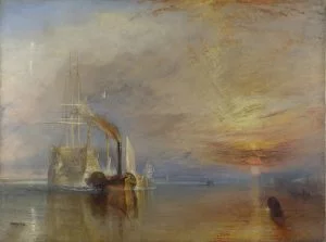 The Fighting Temeraire by Joseph Mallord William Turner