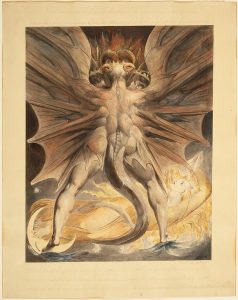 The Great Red Dragon series by William Blake