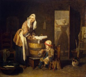 Jean-Baptiste-Siméon Chardin's The Laundress