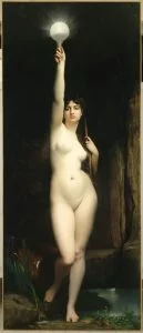 La vérité by Jules Joseph Lefebvre
