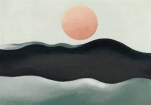 Sunset by Georgia O'Keeffe