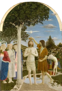 Il Battesimo di Cristo di Piero della Francesca