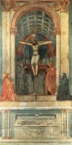 The Holy Trinity by Masaccio