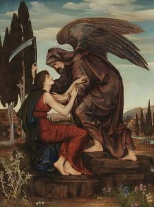 The Angel of Death by Evelyn De Morgan