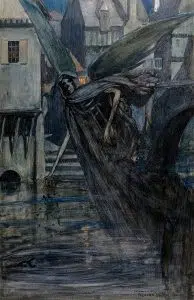 The Angel of Death by Richard Tennant Cooper
