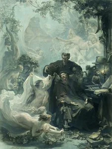 The Dream of Faust by August von Kreling