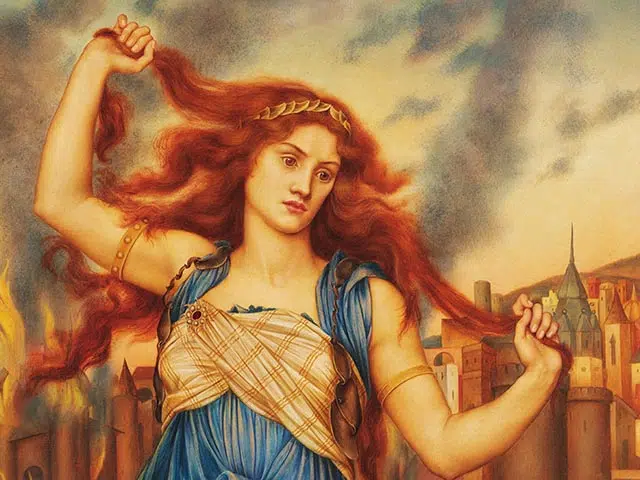 A Drama of Greek Mythology : Evelyn De Morgan’s Cassandra