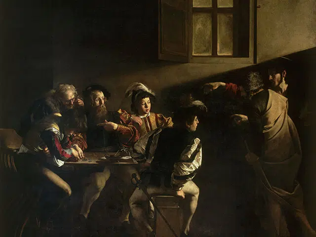 Caravaggio’s The Calling of St. Matthew, the Drama of Conversion
