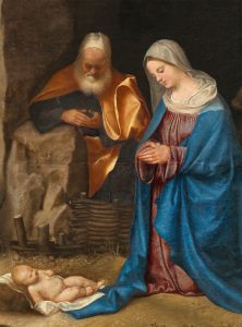 The Adoration of the Shepherds by Giorgione (details)