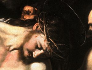 The Flagellation of Christ by Caravaggio (details)