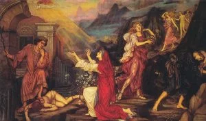 The Valley of Shadows by Evelyn De Morgan