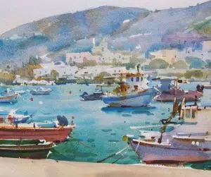 Blue Sea by Geoffrey Wynne