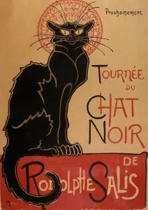 Le Chat Noir by Théophile Steinlen